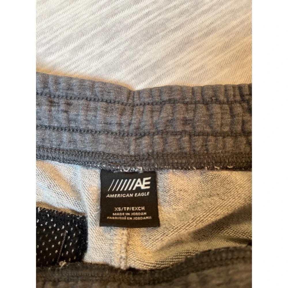 American Eagle‎ Men's Grey Heather Jogger Sweatpants Pockets Size Medium